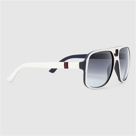 white gucci sunglasses for men